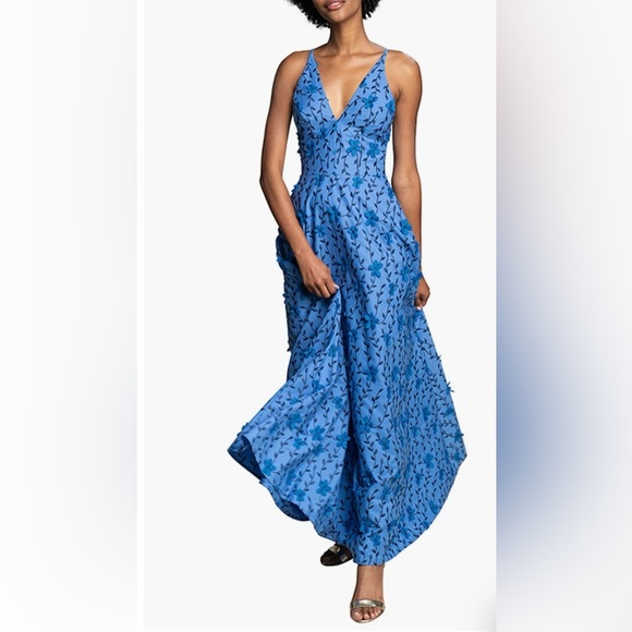 Dress the Population Dresses & Skirts - Dress the Population Juniper Floral Crepe Gown